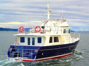 seahorse 52 trawler stern open water